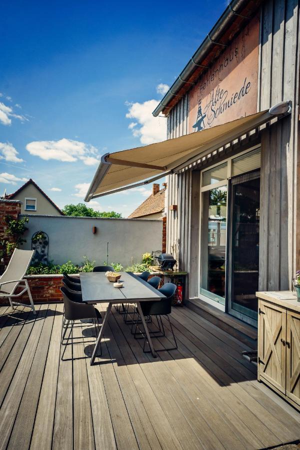 Alte Schmiede Mit Sauna, Pool Und Whirpool Im Aussenbereich Schoenstes Ferienhaus Der Lausitz Elsterheide Εξωτερικό φωτογραφία