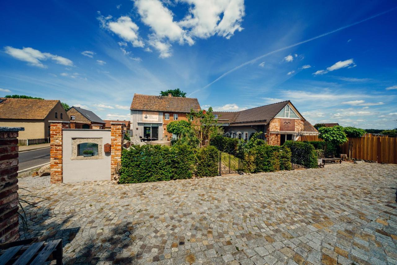Alte Schmiede Mit Sauna, Pool Und Whirpool Im Aussenbereich Schoenstes Ferienhaus Der Lausitz Elsterheide Εξωτερικό φωτογραφία