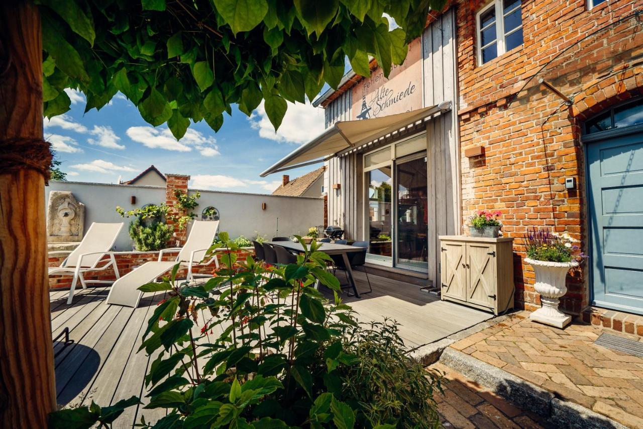 Alte Schmiede Mit Sauna, Pool Und Whirpool Im Aussenbereich Schoenstes Ferienhaus Der Lausitz Elsterheide Εξωτερικό φωτογραφία