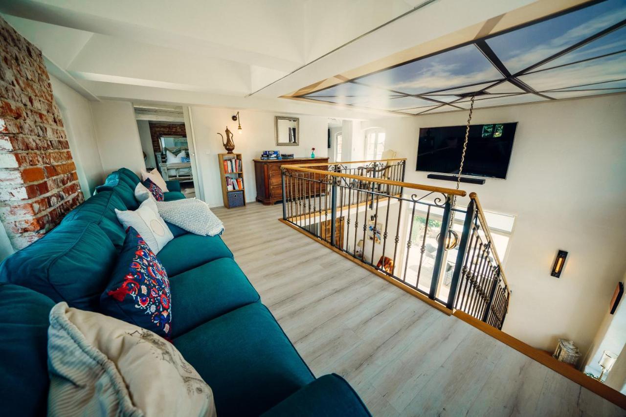 Alte Schmiede Mit Sauna, Pool Und Whirpool Im Aussenbereich Schoenstes Ferienhaus Der Lausitz Elsterheide Εξωτερικό φωτογραφία